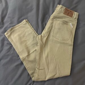 LRG Men’s Tan True Straight-Fit Jeans